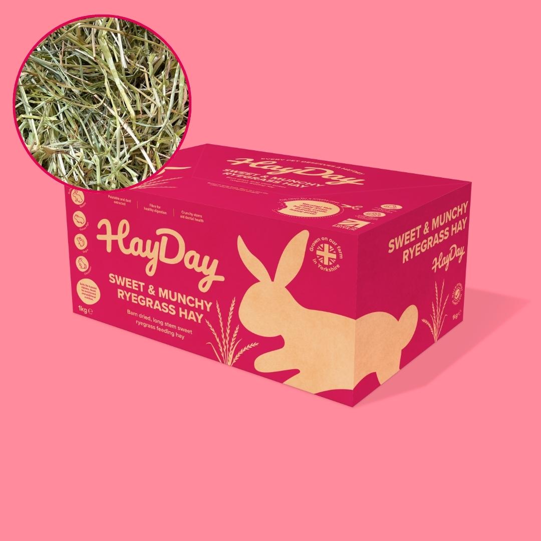 Sweet & Munchy Ryegrass hay - HayDay HQ