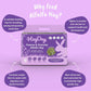 HayDay Alfalfa Hay with benefits on a purple background.